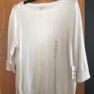 White sweater